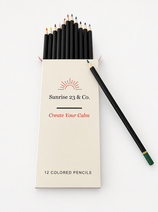 12 Piece Colored Pencil Set
