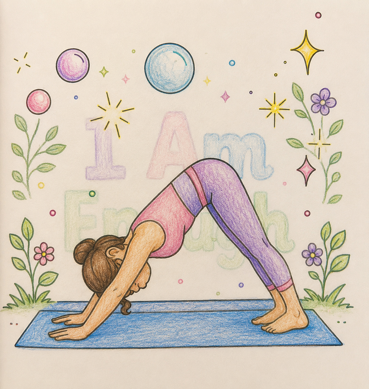 Breathe & Be- A Happy Little Coloring Book