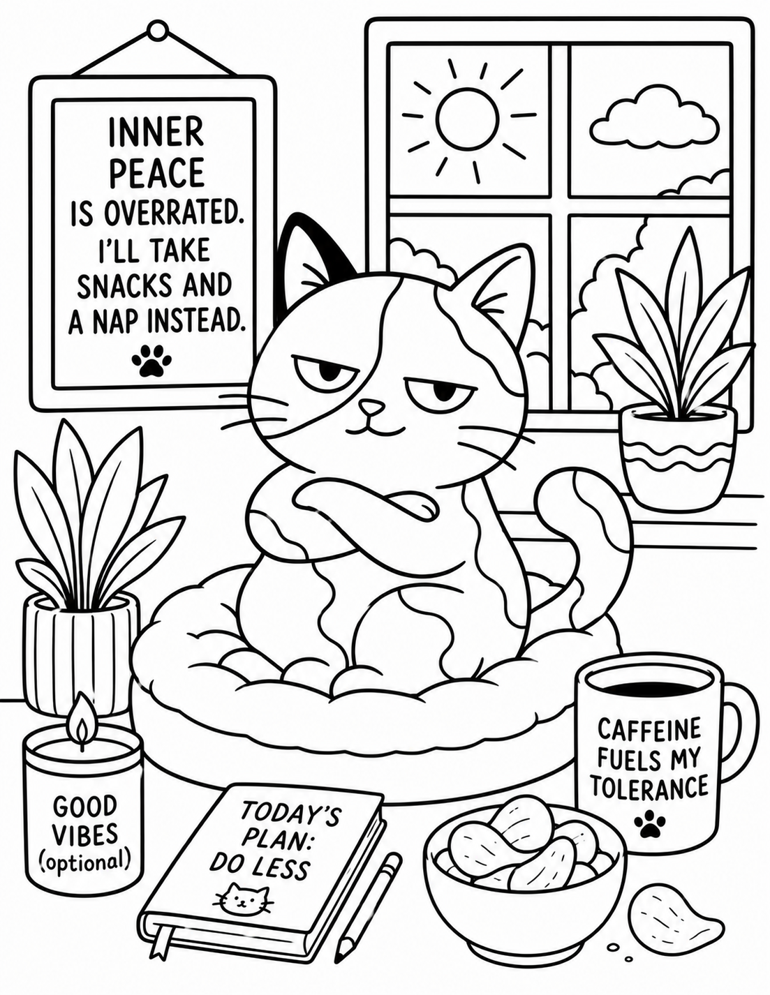 Inner Peace Cat