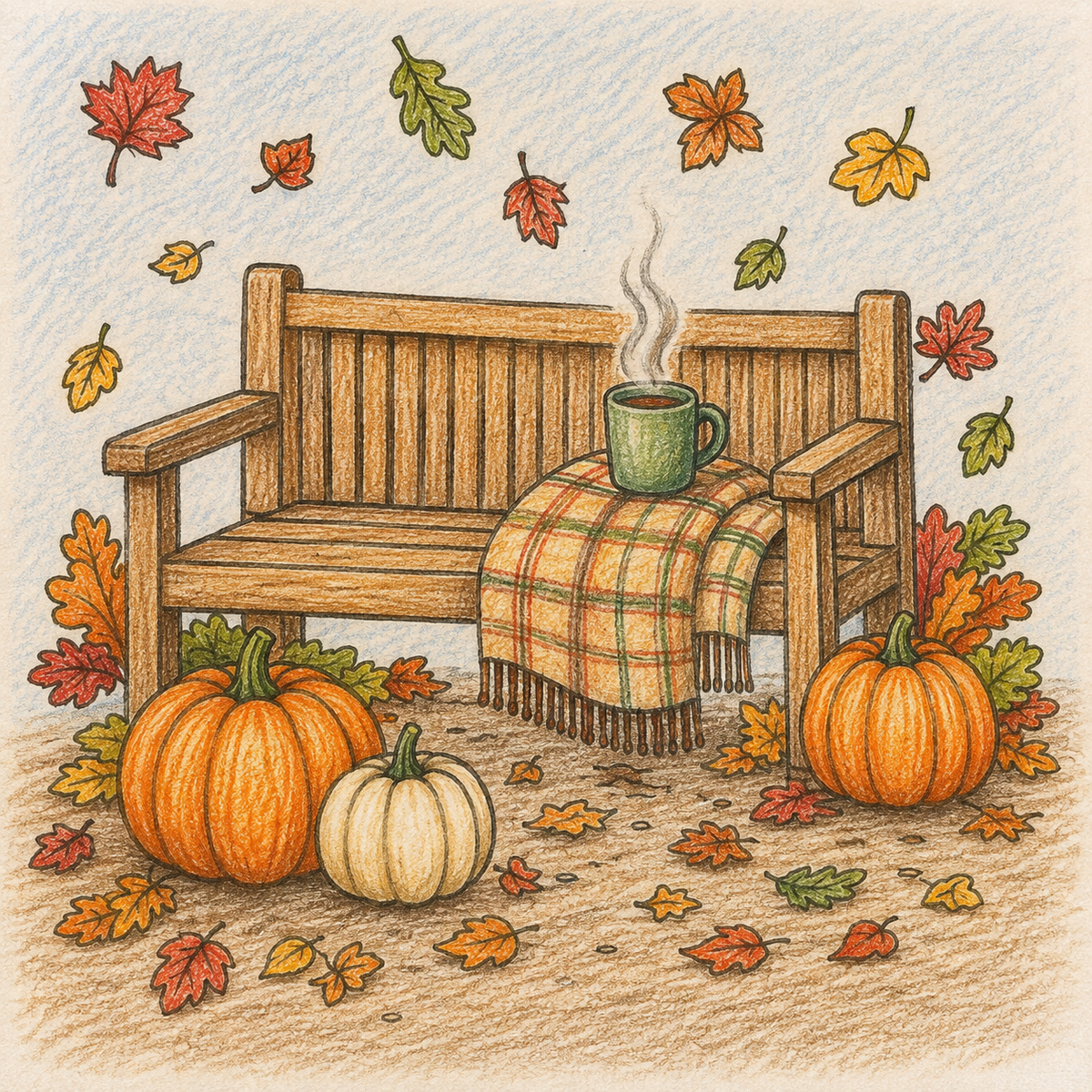 Seasons to Unwind- Coloring for Calm