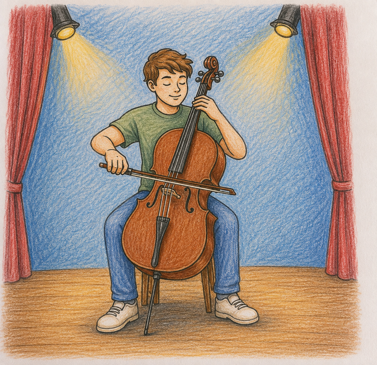 Music is My Therapy- Happy Little Coloring Book
