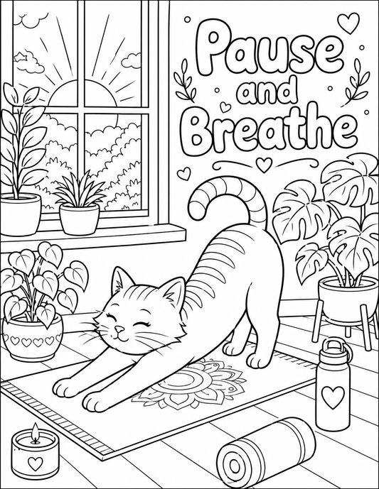 Pause and Breathe Printable