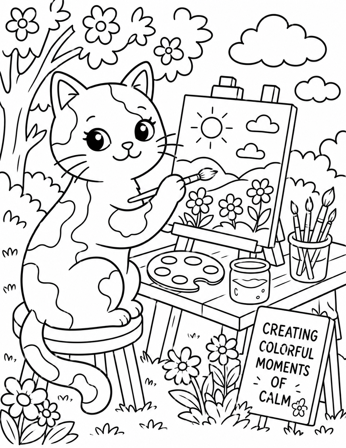 Creating Colorful Moments Printable