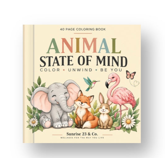 Animal State of Mind Coloring Book