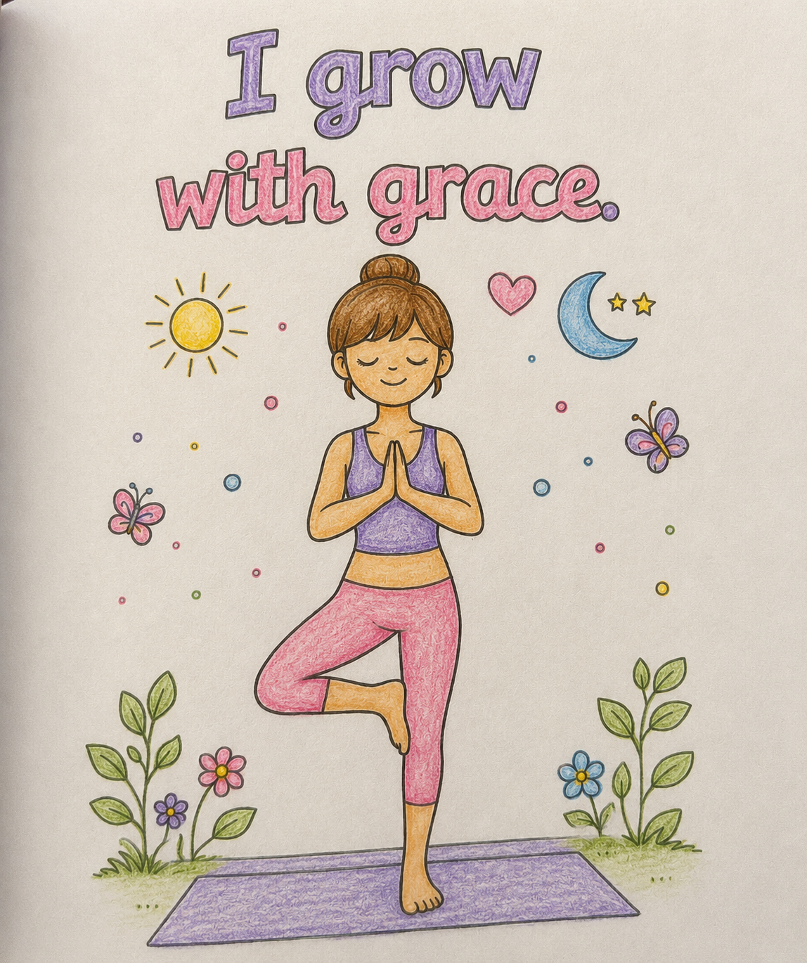 Breathe & Be- A Happy Little Coloring Book