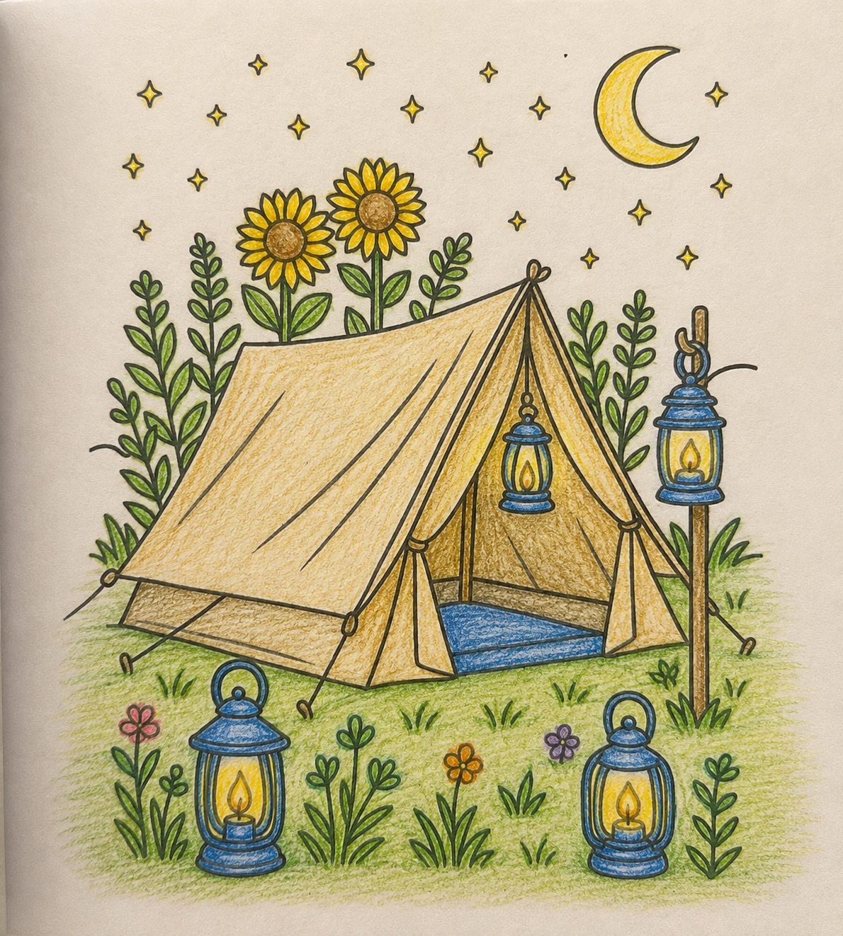 Seasons to Unwind- Coloring for Calm