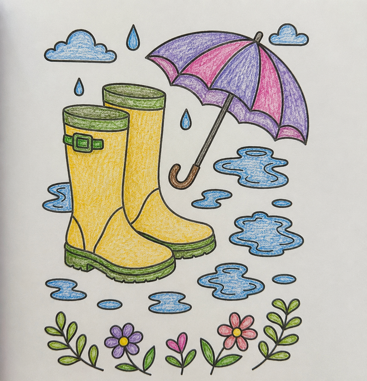 Seasons to Unwind- Coloring for Calm