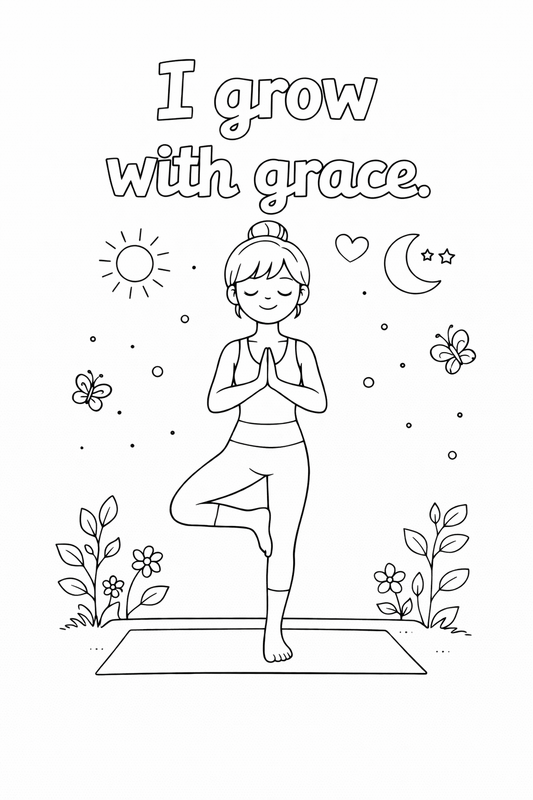 Breathe & Be- A Happy Little Coloring Book